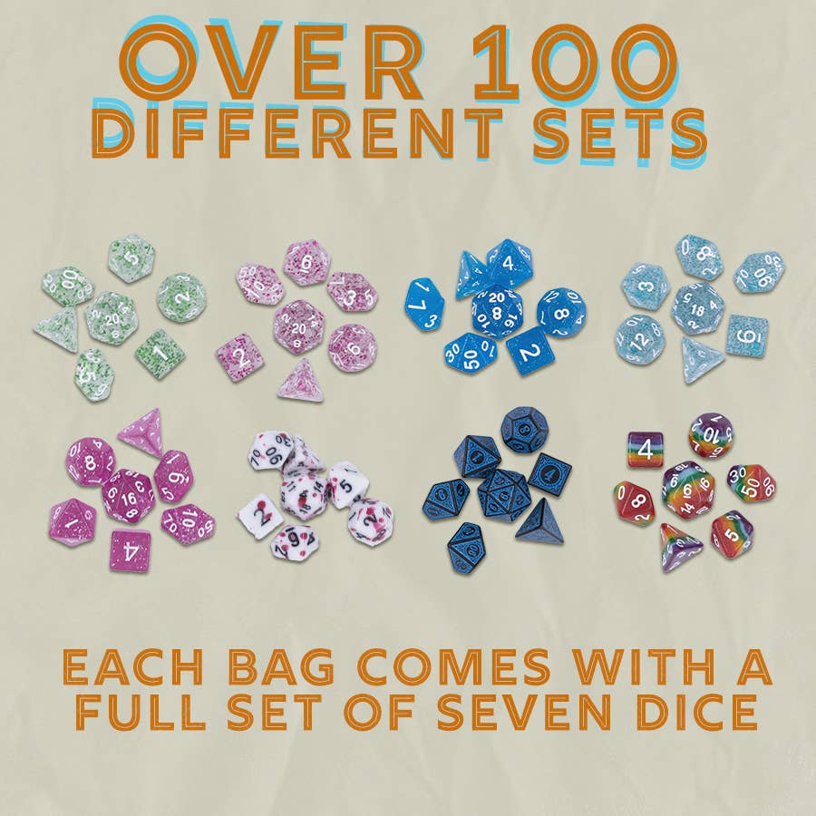 Mystery Polyhedral Dice Set – Add a Little Surprise to Your Game!