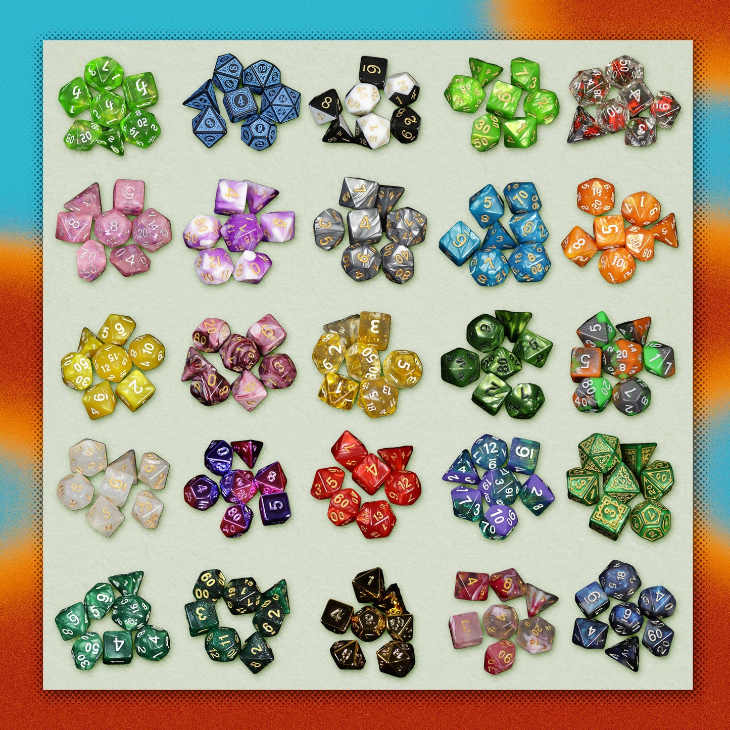 Mystery Polyhedral Dice Set – Add a Little Surprise to Your Game!