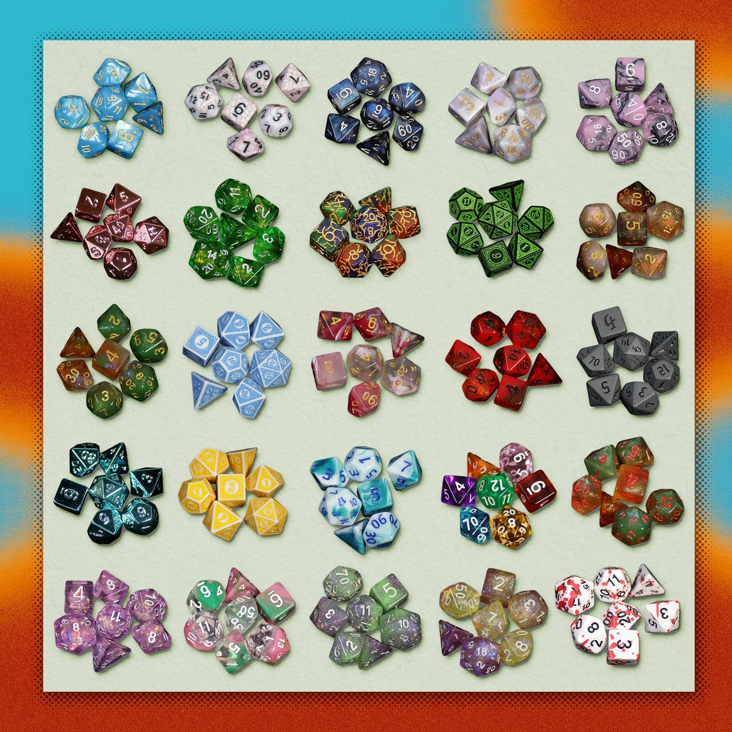 Mystery Polyhedral Dice Set – Add a Little Surprise to Your Game!