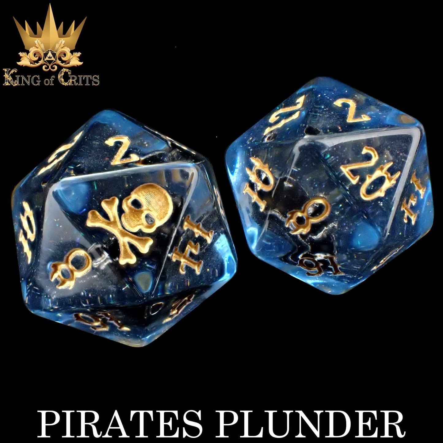 Pirates Plunder Dice Set – A King of Crits™ Original Design