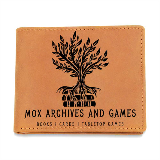 Mox Gear Custom Leather Engraved Wallet