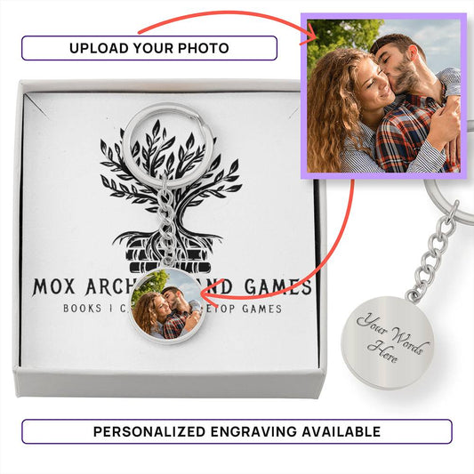 Mox Gear Personalized Photo Keychain