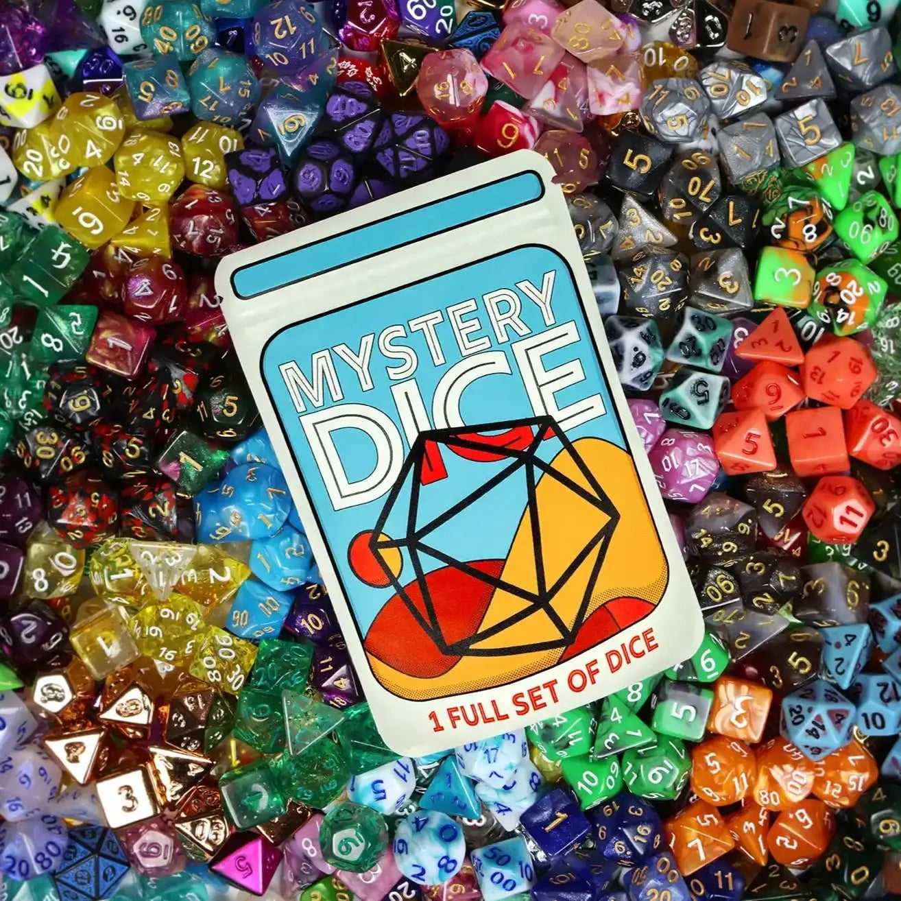 Mystery Polyhedral Dice Set – Add a Little Surprise to Your Game!